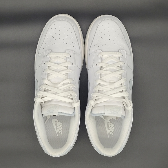 Nike Dunk Low Retro White Pure Platinum Men's Size 11.5 - Gently Used, Like New - Picture 2 of 16